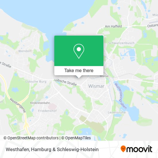 Westhafen map