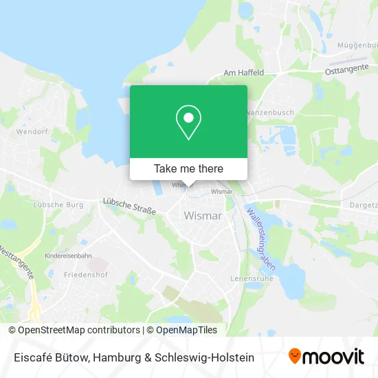 Карта Eiscafé Bütow