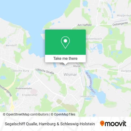 Карта Segelschiff Qualle