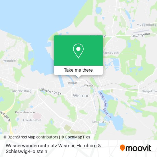 Карта Wasserwanderrastplatz Wismar