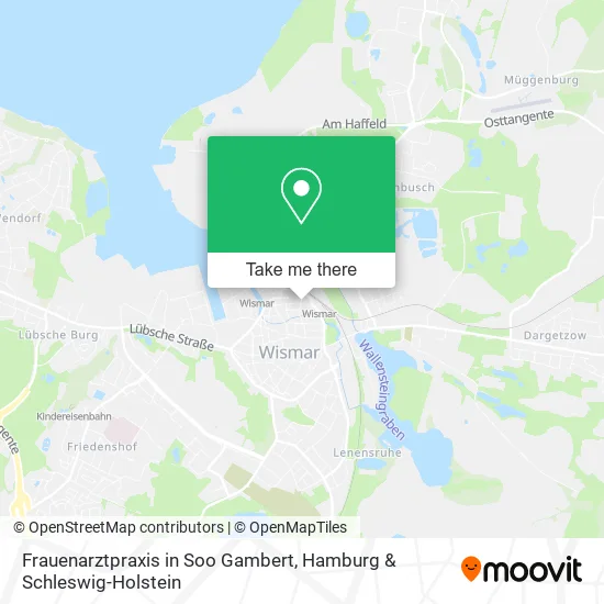 Карта Frauenarztpraxis in Soo Gambert