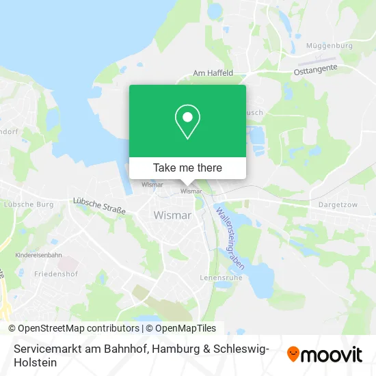 Карта Servicemarkt am Bahnhof