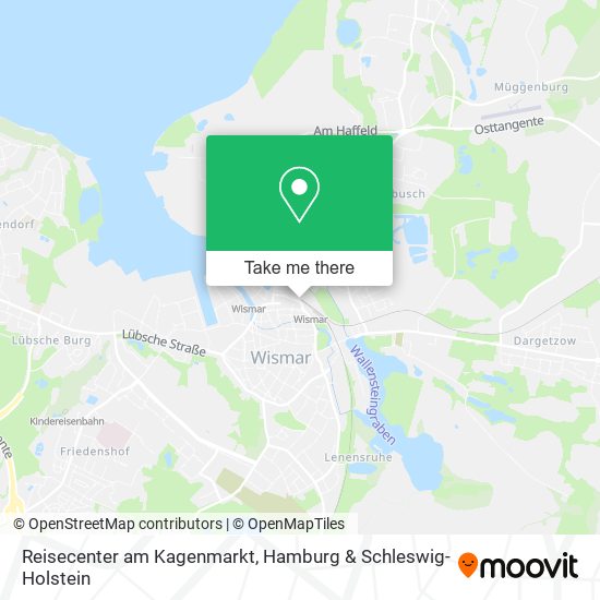 Reisecenter am Kagenmarkt map