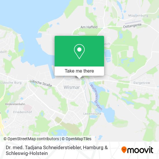 Dr. med. Tadjana Schneiderstiebler map