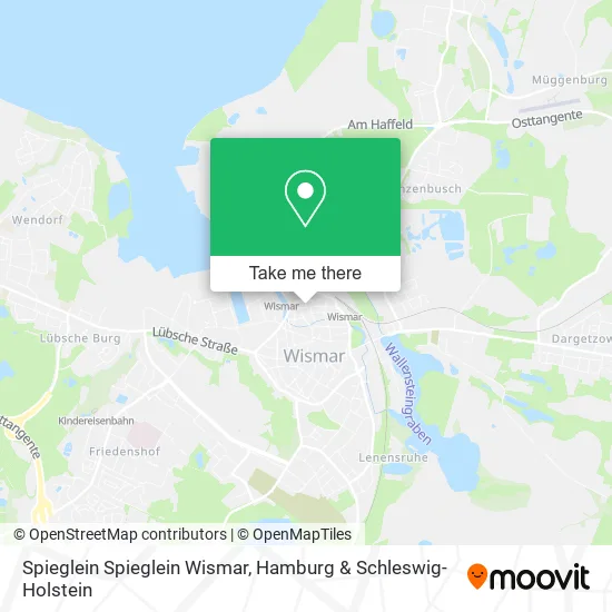 Карта Spieglein Spieglein Wismar