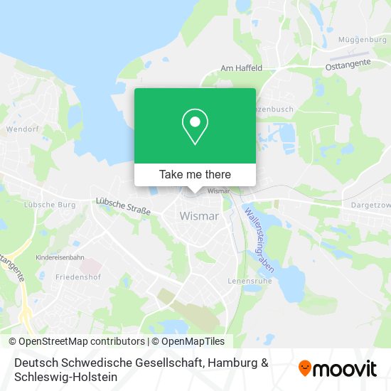 Deutsch Schwedische Gesellschaft map