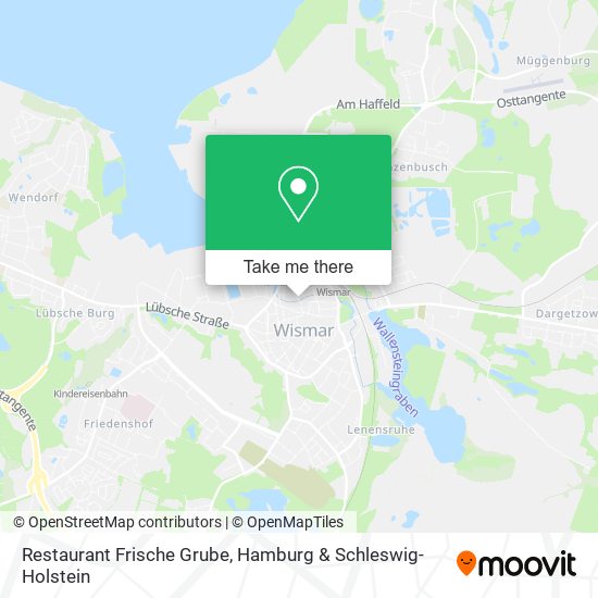 Restaurant Frische Grube map