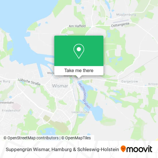 Карта Suppengrün Wismar