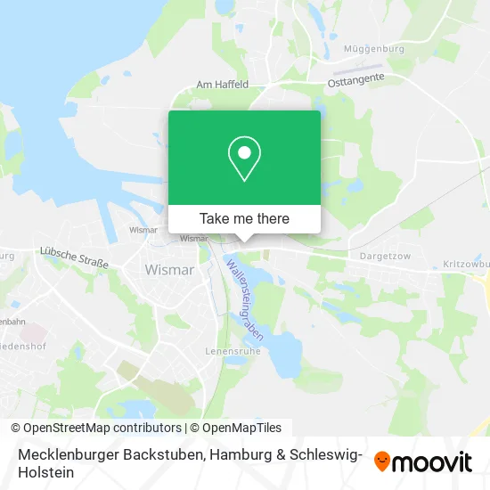 Карта Mecklenburger Backstuben