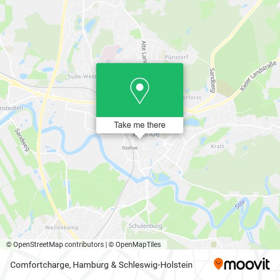 Comfortcharge map