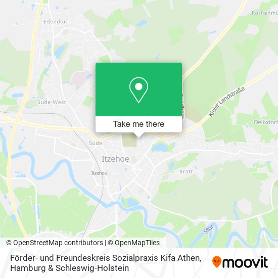 Förder- und Freundeskreis Sozialpraxis Kifa Athen map