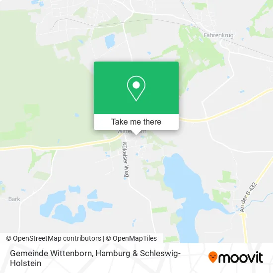 Карта Gemeinde Wittenborn