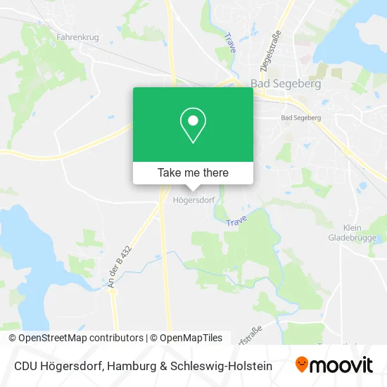 Карта CDU Högersdorf