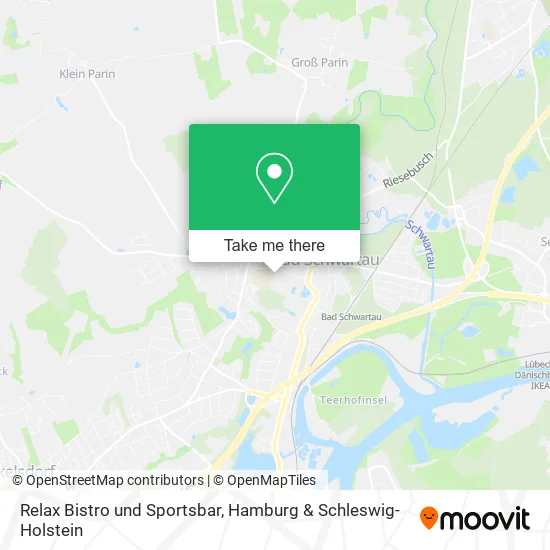 Карта Relax Bistro und Sportsbar