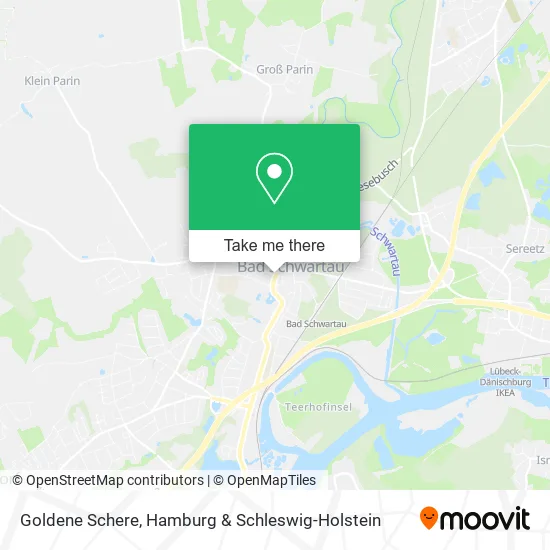 Карта Goldene Schere