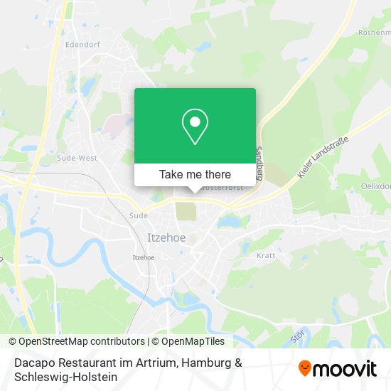 Dacapo Restaurant im Artrium map