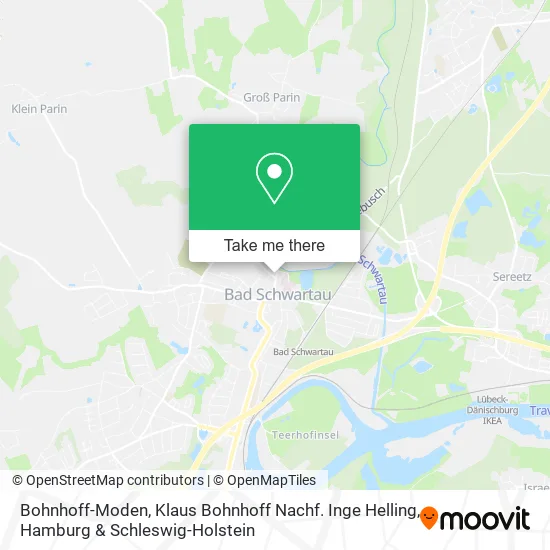 Карта Bohnhoff-Moden, Klaus Bohnhoff Nachf. Inge Helling