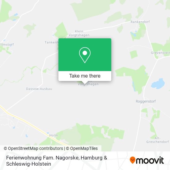 Ferienwohnung Fam. Nagorske map