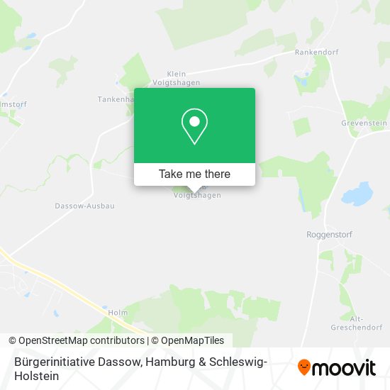 Bürgerinitiative Dassow map