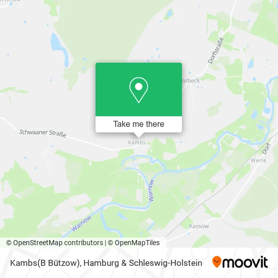Карта Kambs(B Bützow)
