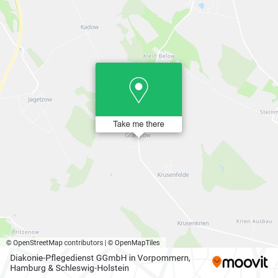 Diakonie-Pflegedienst GGmbH in Vorpommern map