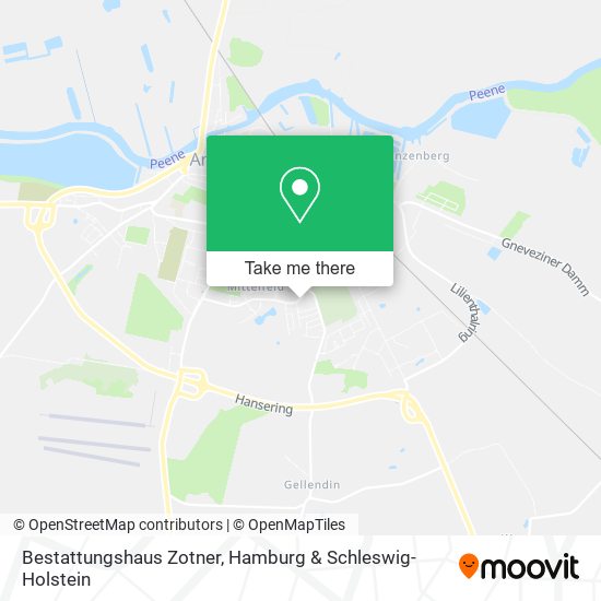 Bestattungshaus Zotner map