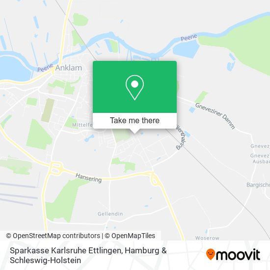 Sparkasse Karlsruhe Ettlingen map