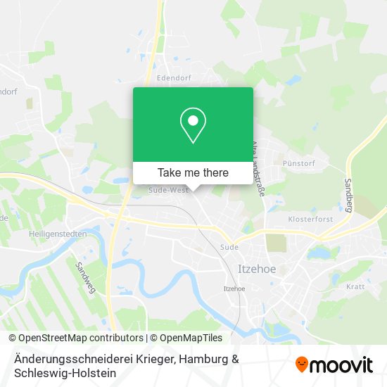 Änderungsschneiderei Krieger map