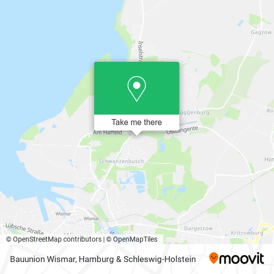 Карта Bauunion Wismar
