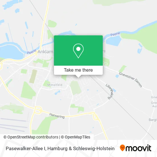 Карта Pasewalker-Allee I