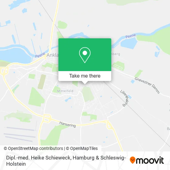 Карта Dipl.-med. Heike Schieweck