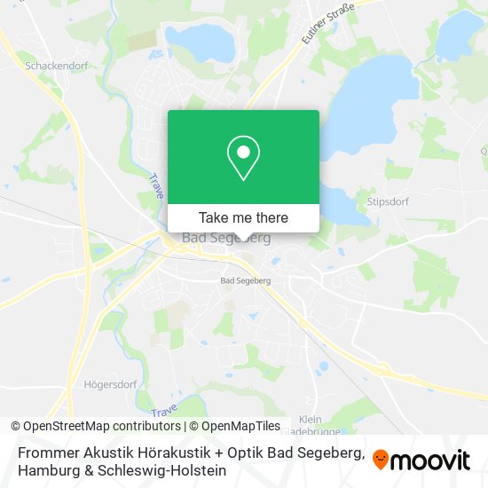 Frommer Akustik Hörakustik + Optik Bad Segeberg map