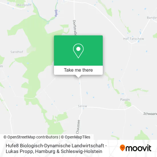 Карта Hufe8 Biologisch-Dynamische Landwirtschaft - Lukas Propp