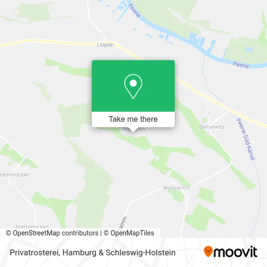 Карта Privatrosterei