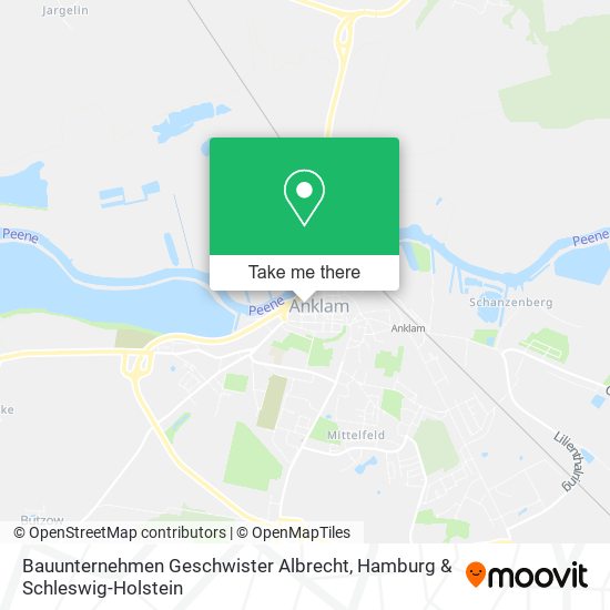 Bauunternehmen Geschwister Albrecht map