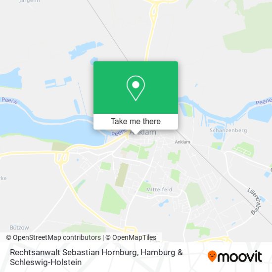 Rechtsanwalt Sebastian Hornburg map