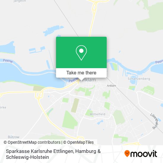 Sparkasse Karlsruhe Ettlingen map