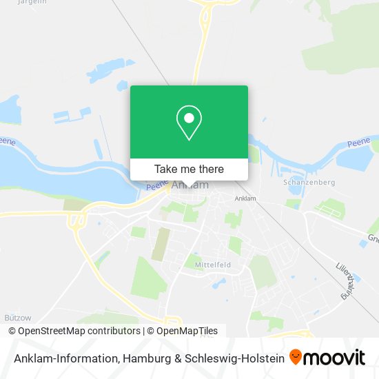 Anklam-Information map