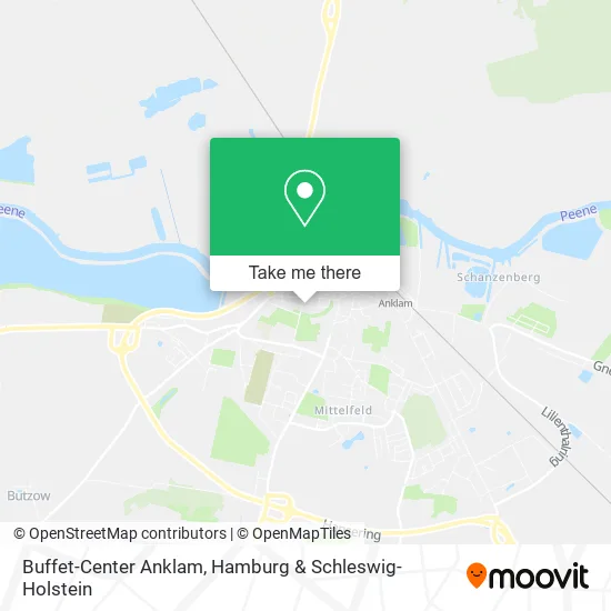 Карта Buffet-Center Anklam