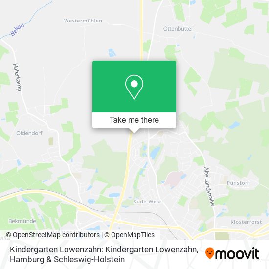 Kindergarten Löwenzahn: Kindergarten Löwenzahn map