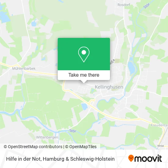 Карта Hilfe in der Not