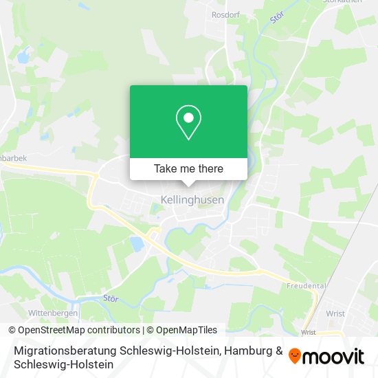 Migrationsberatung Schleswig-Holstein map