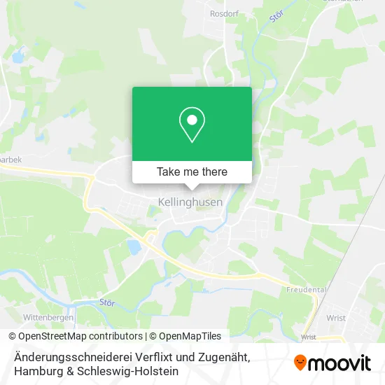Änderungsschneiderei Verflixt und Zugenäht map