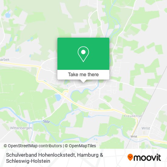 Schulverband Hohenlockstedt map