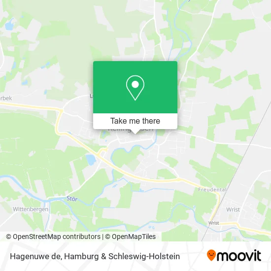 Карта Hagenuwe de
