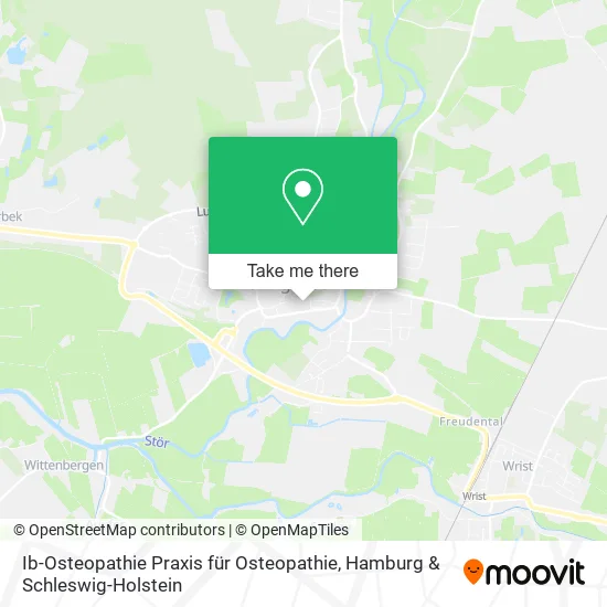 Карта Ib-Osteopathie Praxis für Osteopathie