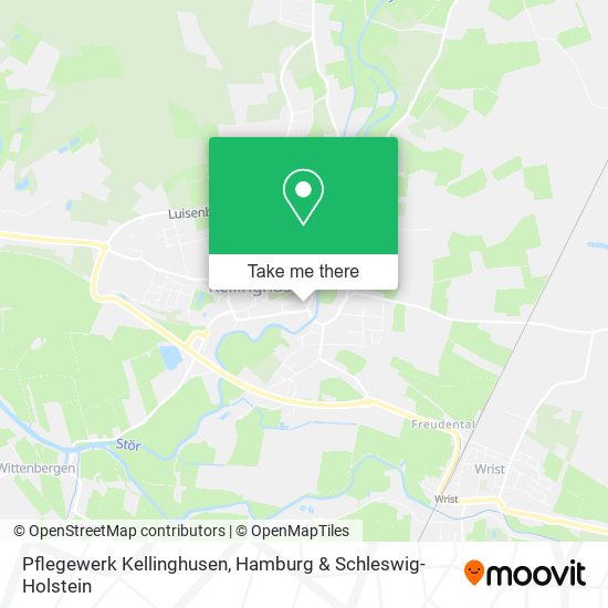 Pflegewerk Kellinghusen map
