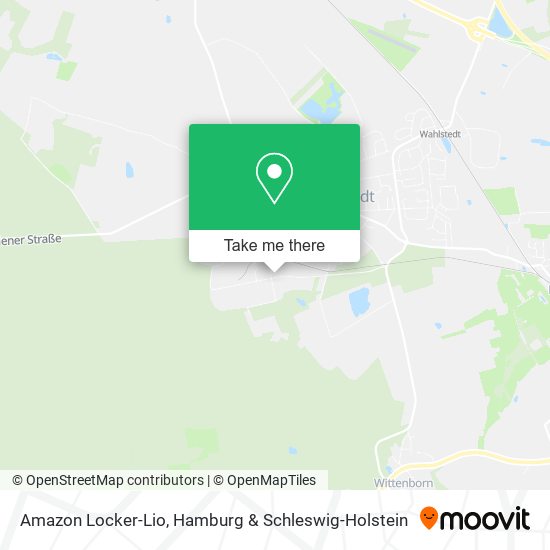 Amazon Locker-Lio map