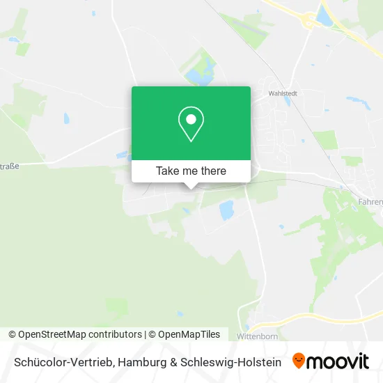 Карта Schücolor-Vertrieb