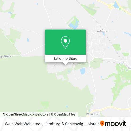 Карта Wein Welt Wahlstedt